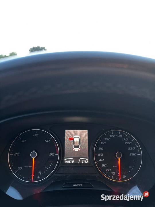 Seat Leon 16 diesel 115 2017r sprowadzony z 115KM śląskie Rydułtowy