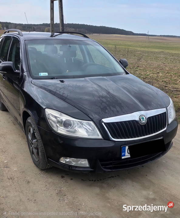 Skoda Octavia 2009 r Salon Drugi właściciel diesel Szubin