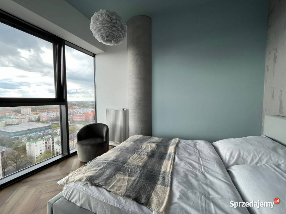 Apartament w HANZA TOWER 19 piętro 2 pokoje internet Mieszkania Szczecin