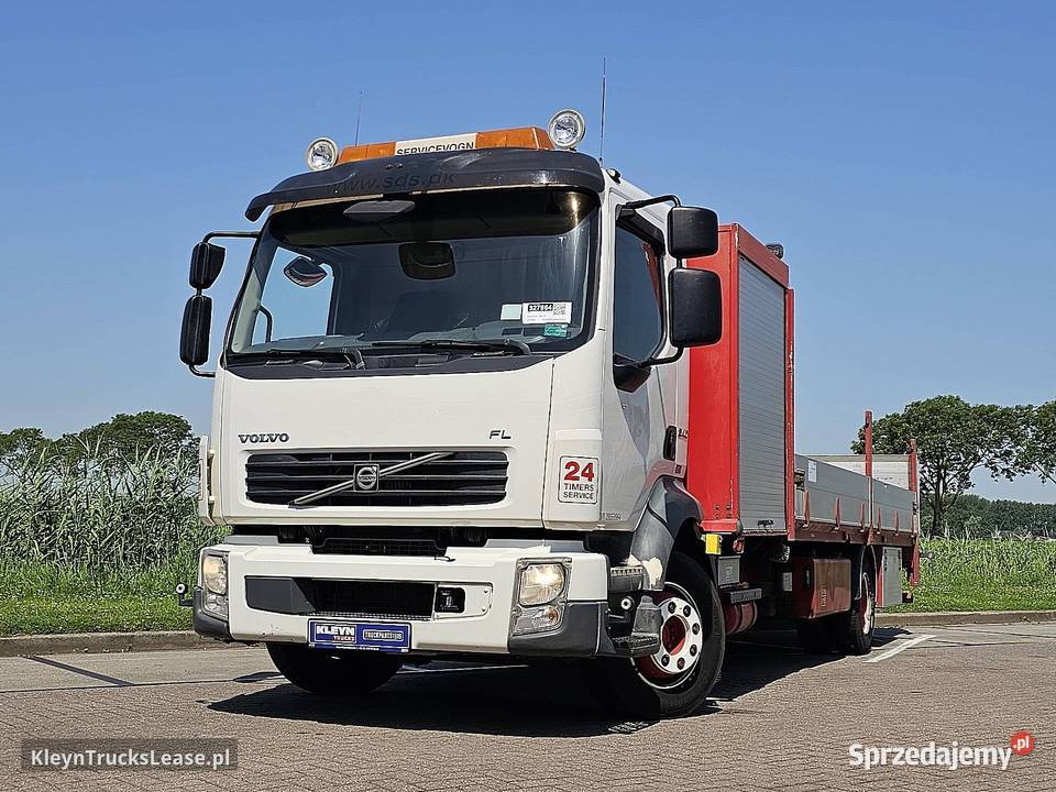 Volvo FL 24012 MANUAL HIAB 033T skrzyniowy 4x2