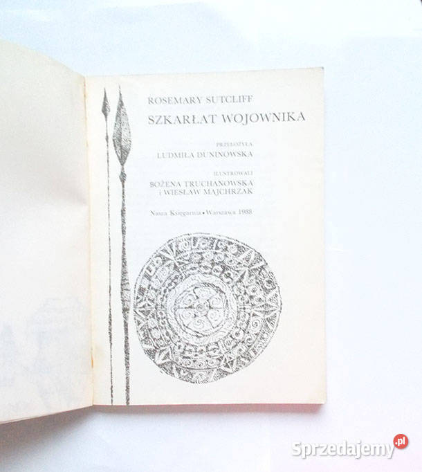 książka pt Szkarłat wojownika Rosemary Sutcliff Radom