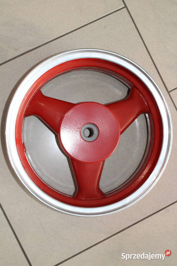 Felga koła tuning 12x35 TUBELESS Czerwona Wieruszów