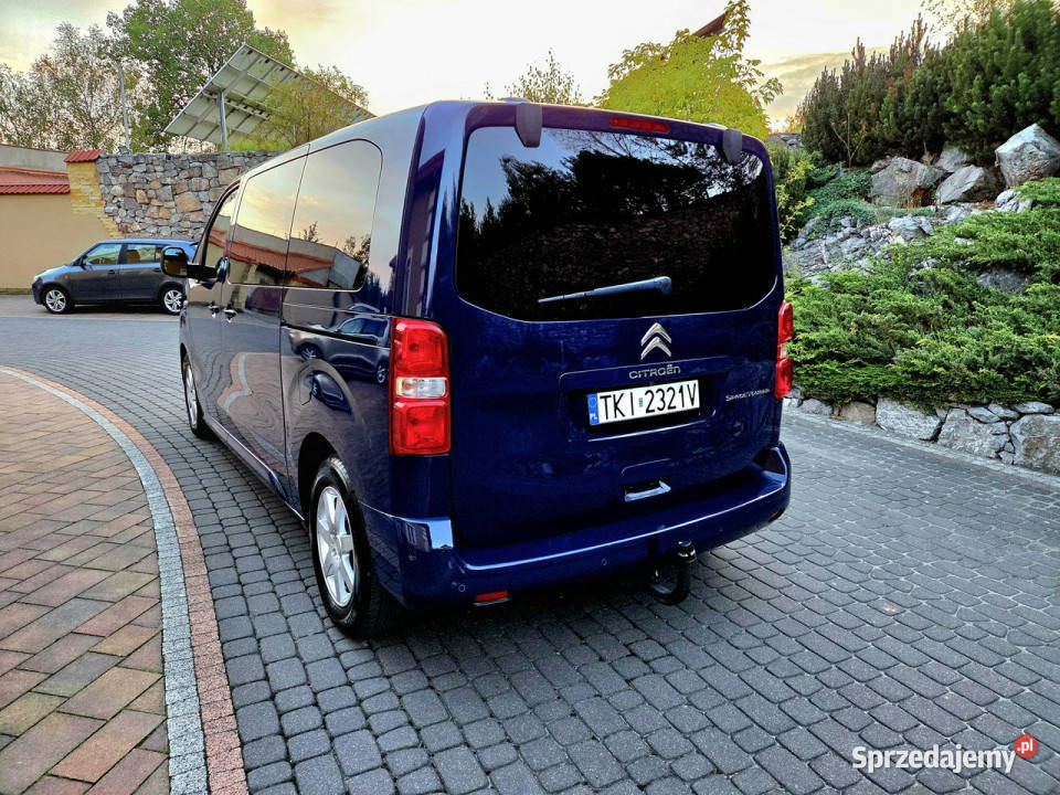 Citroen SpaceTourer 20 HDI 150 Bliss Kamera 360 tempomat świętokrzyskie Zagnańsk sprzedam