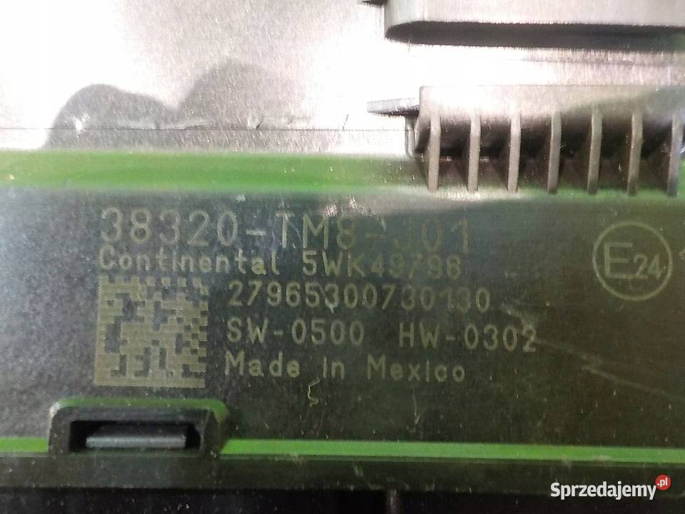 HONDA INSIGHT II 10r modul sterownik 38320TM8J01 mazowieckie Suków