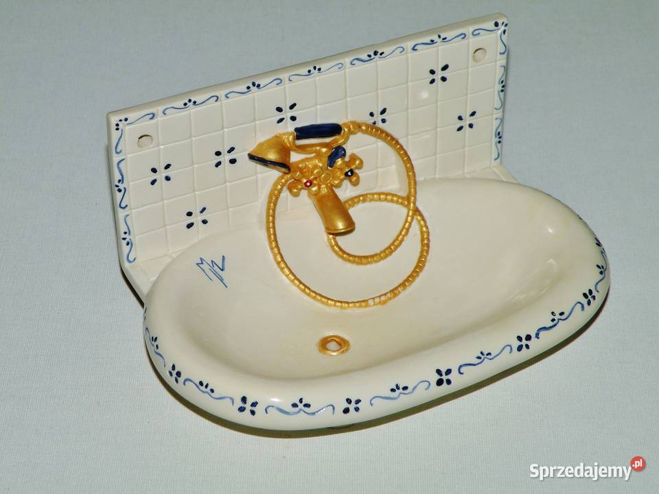 Mydelniczka ceramiczna w kształcie wanny unikat Bydgoszcz sprzedam