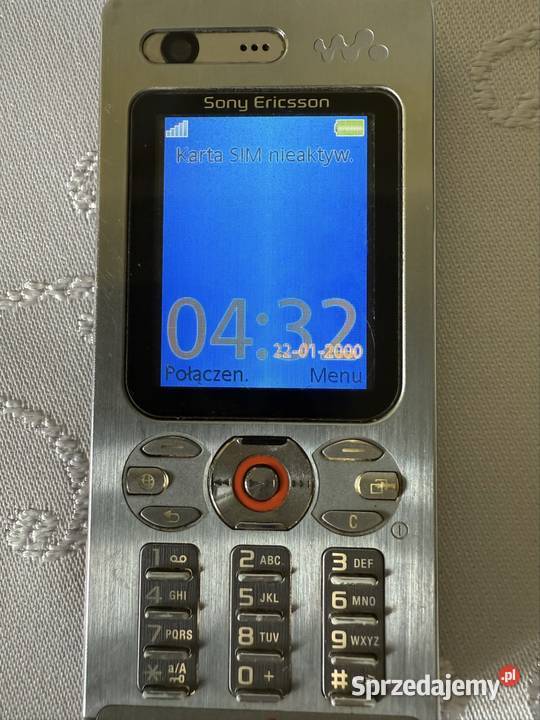 Sony Ericsson W880i Walkman telefon retro z śląskie