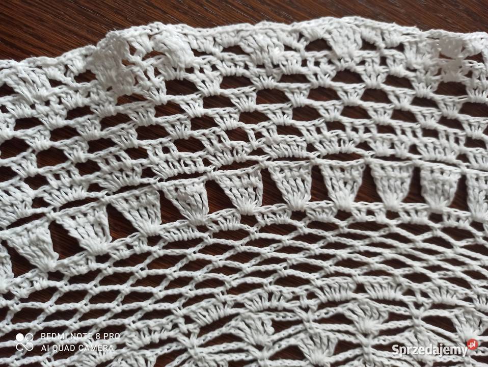 Serweta ręcznie robiona śr 90 Białystok