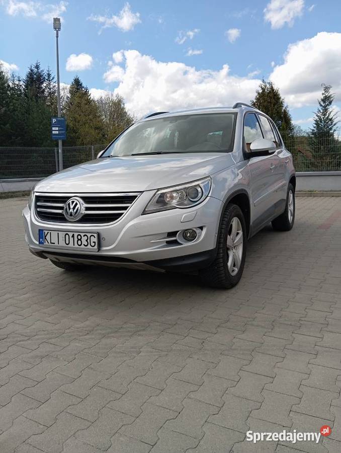 Volkswagen Tiguan 20 TDI 170 track field z Włoch gniazdo AUX Limanowa
