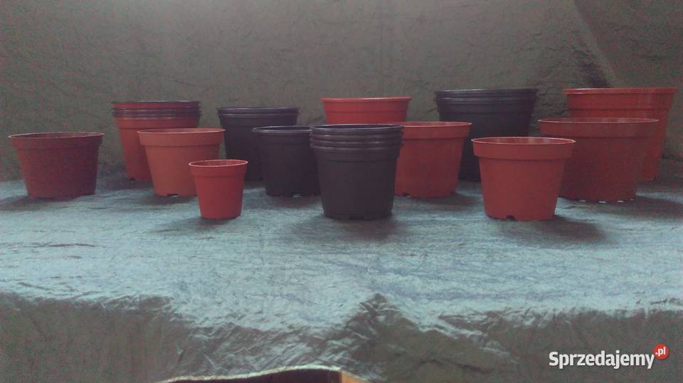 doniczki PLASTIK Robocze i Do Osłonek 13 Dom i Ogród Białystok