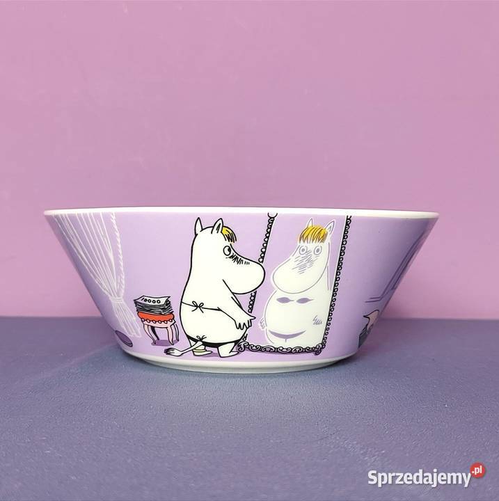 Muminki MISECZKA Moomin Arabia Finland PANNA Miski małopolskie