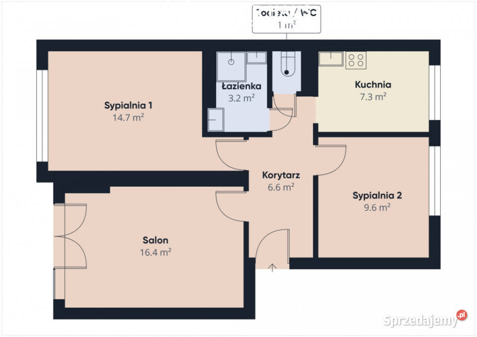 Mieszkanie 3 pokoje kupno zamiana Gołdap