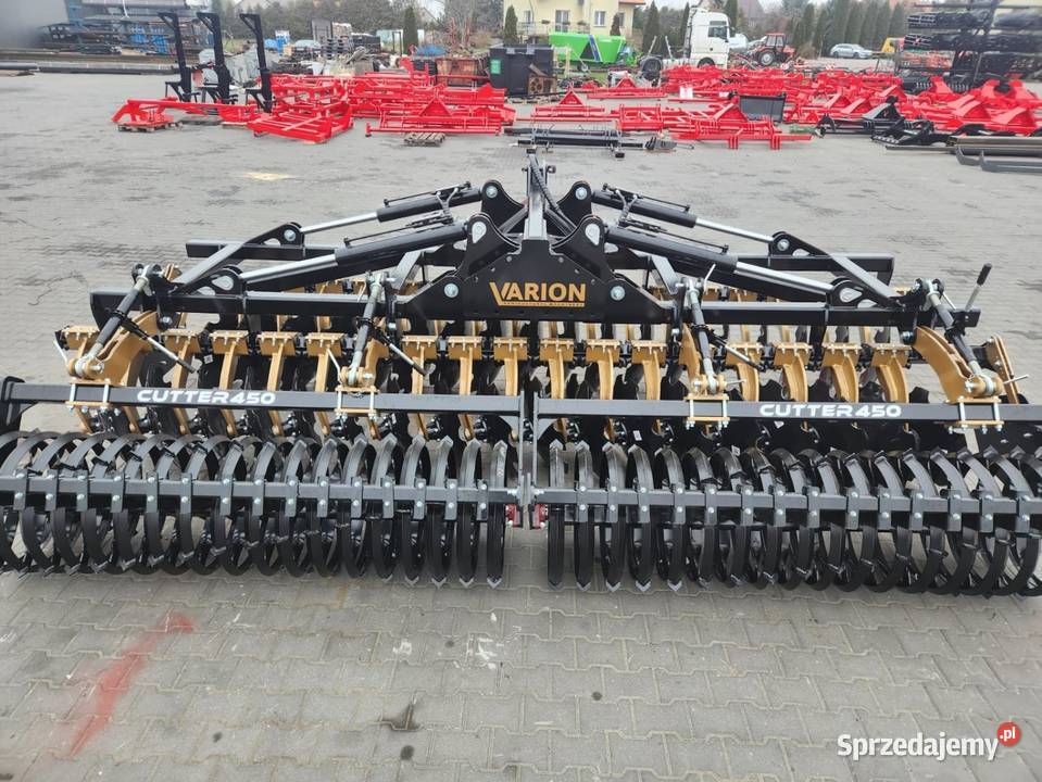 Brona talerzowa Cutter 450 szer 45m hydraulika Brony Rząśno