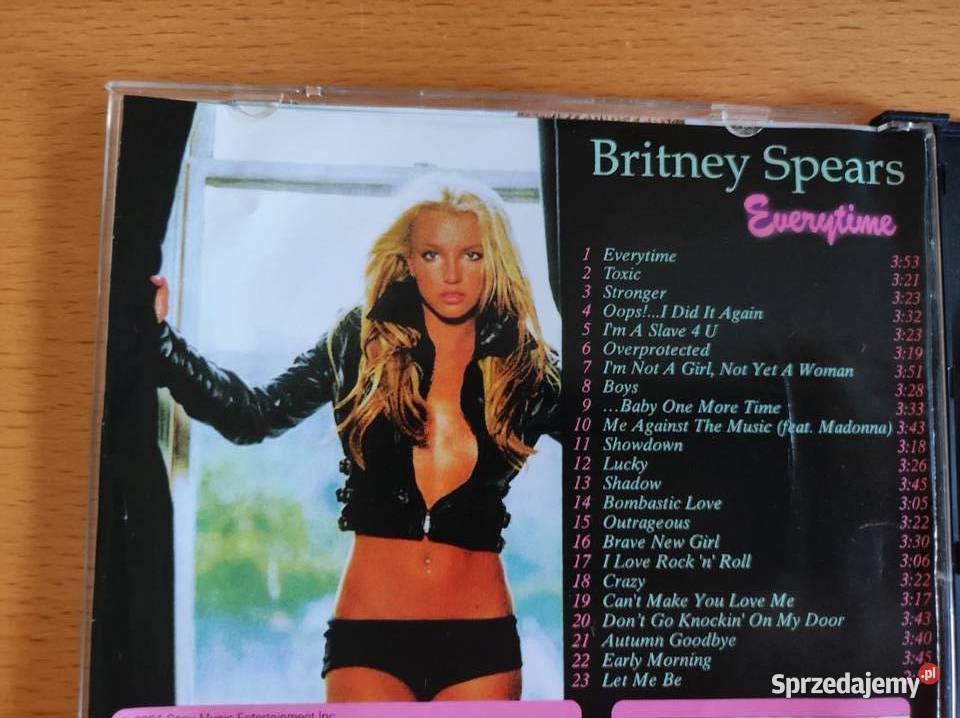Britney Spears everytime CD 2004 muzyka Pop Rock Pozostałe sprzedam