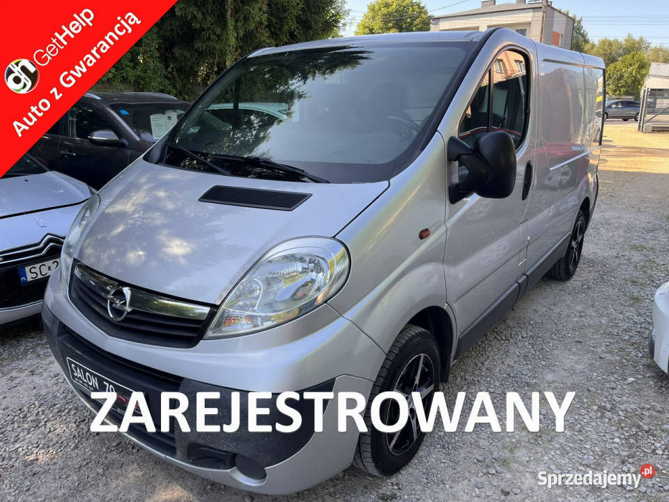 Opel Vivaro 20 Klima Alu 6biegów El szyby Bez 114KM
