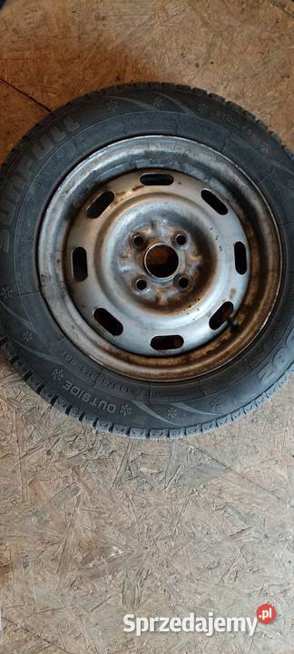 Opony zimowe z felgamii Mazda 323f Samochodowe Ełk