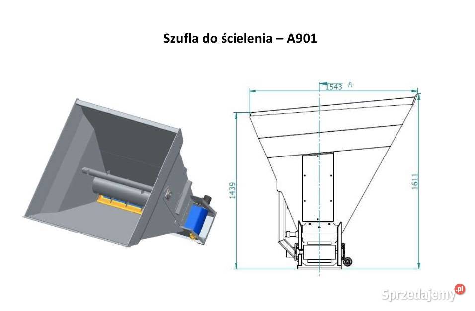 ArkMET Szufla do Ścielenia A901150 171m