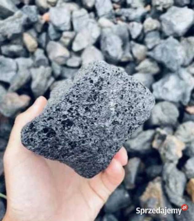 CZARNA LAWA WULKANICZNA Black Volcano Stone Warszawa