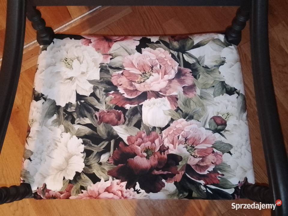 Fotel tron krzesło renowacji Stolno