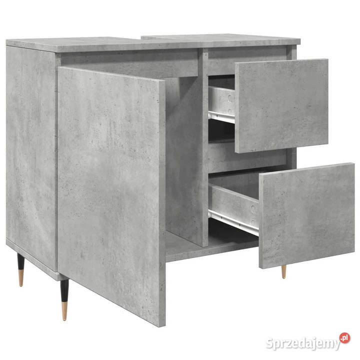 Szafka łazienkowa szarość betonu 65x33x60 Warszawa