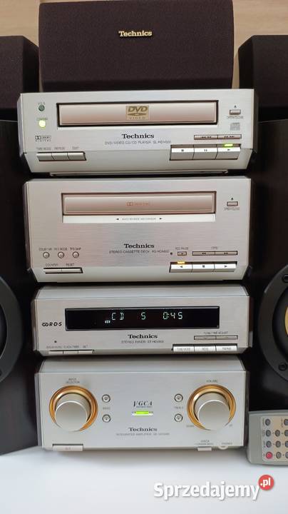 Wieża Technics hdv600 z DVD Produkcji Japońskiej wielkopolskie