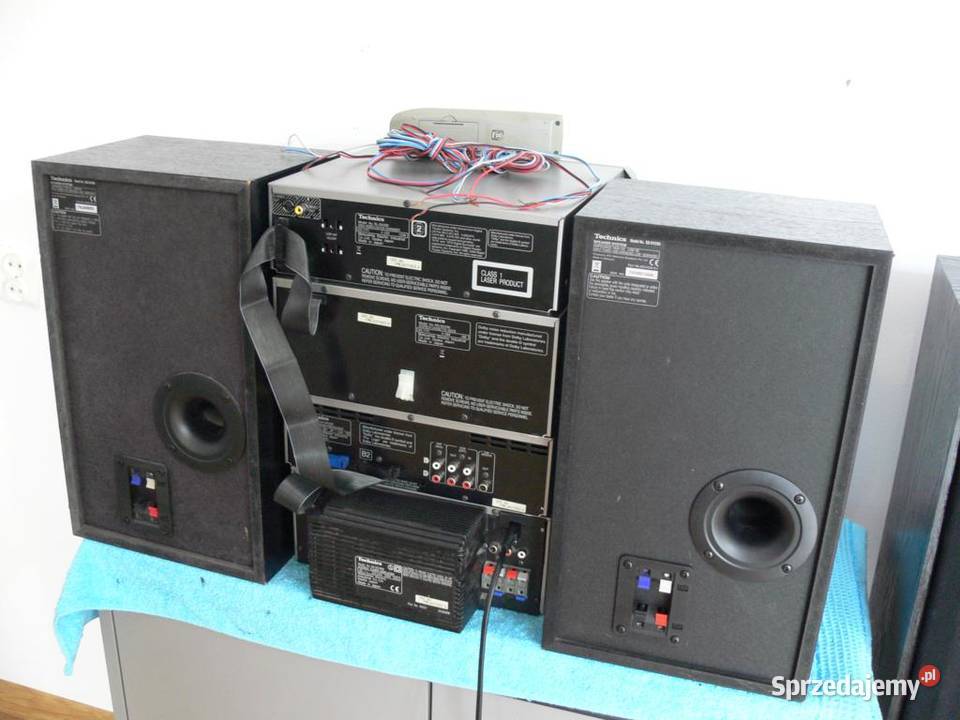 Wieża Technics SCDV290 pilot kolumny Mocna Jasło sprzedam