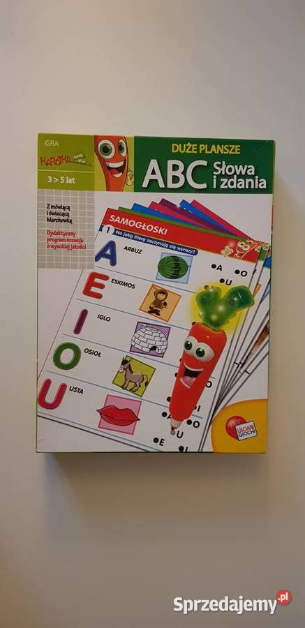 Marcheweczka marchewka ABC słowa i zdania mazowieckie Warszawa sprzedam