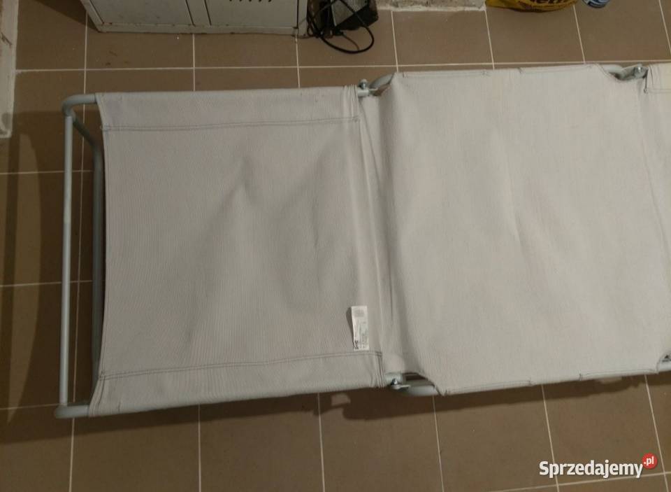Polówka siedzisko łóżko składane IKEA białe Kołobrzeg