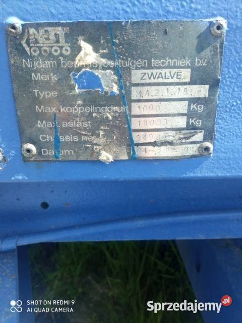 Przyczepa ciężarowa podkarpackie Bircza