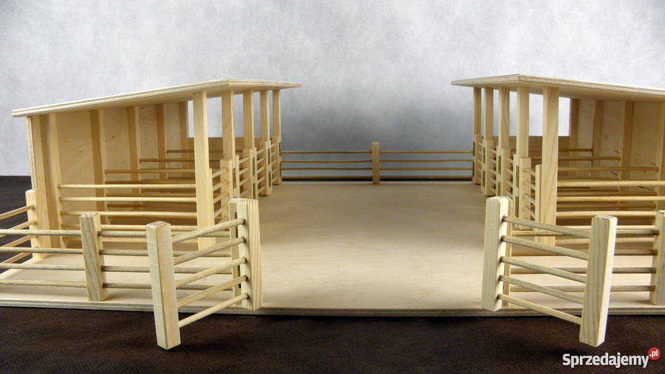 Stajnia drewniana koni Schleich 8 BOKSÓW