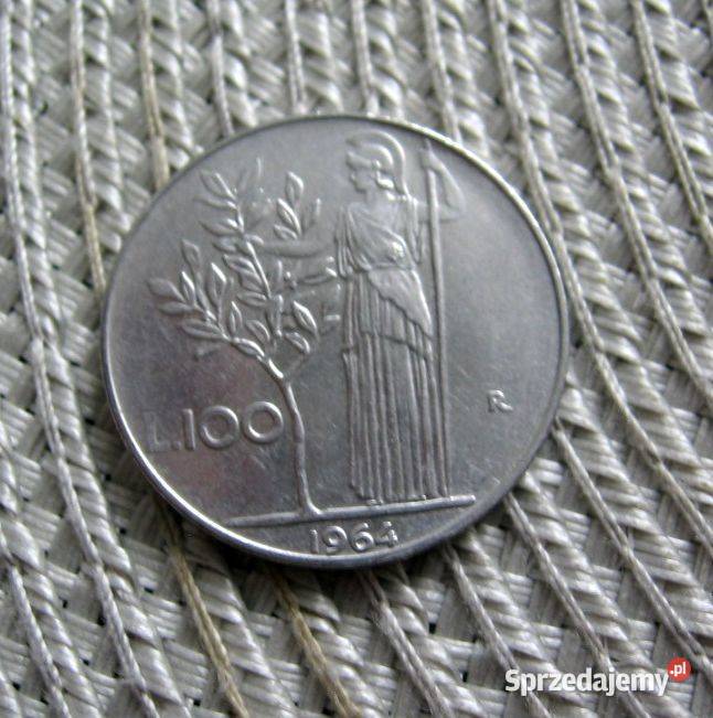 Włochy 100 Lirów 1964r Kalisz sprzedam