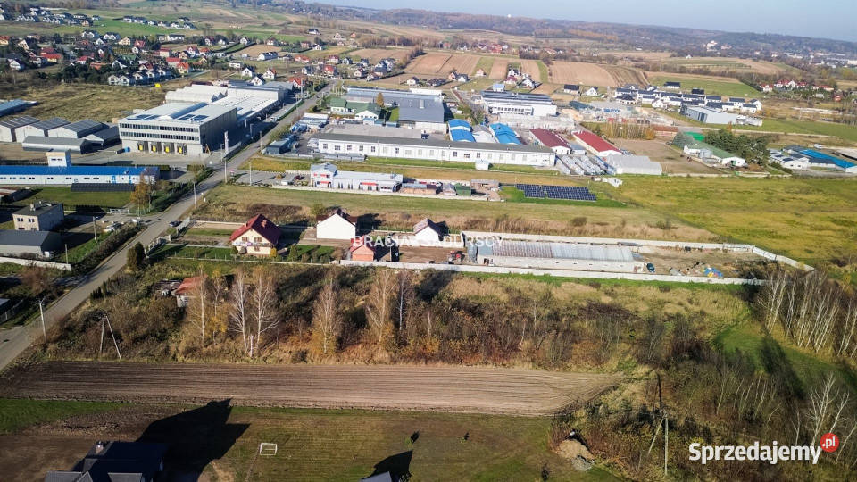sprzedaży gruntu Mników 5904 metry małopolskie