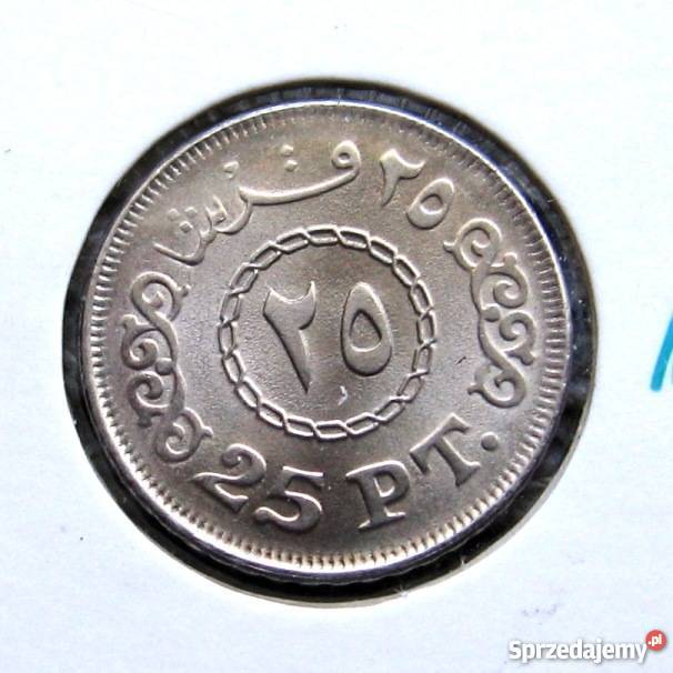 Egipt 25 Piastrów 2008r w Holderze wielkopolskie Kalisz