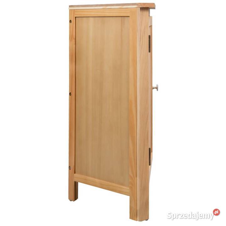 vidaXL Szafka narożna 59 x 45 x 80 lite drewno Warszawa