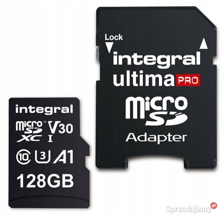 Karta pamięci Integral Ultima Pro 128GB Wytrzyszczki
