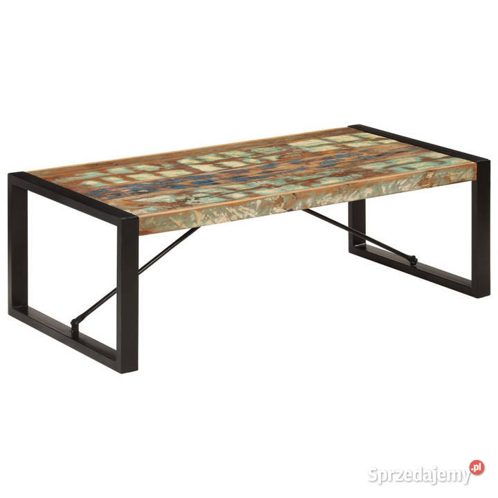 Stolik kawowy 120 x 60 x 40 lite drewno z Dom i Ogród Warszawa
