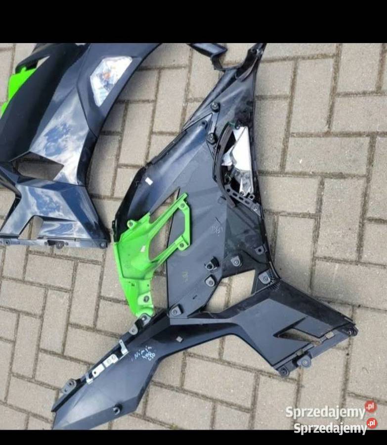 KAWASAKI NINJA 400 650 OWIEWKA OSŁONA BOK Mocowania i uchwyty Nowy Tomyśl