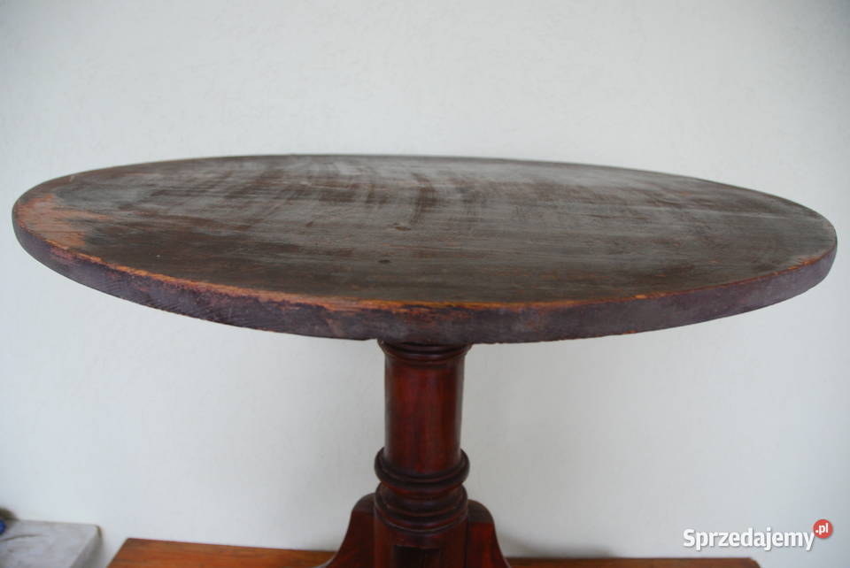 Owalny stół stołek noga blat Meble Warszawa sprzedam