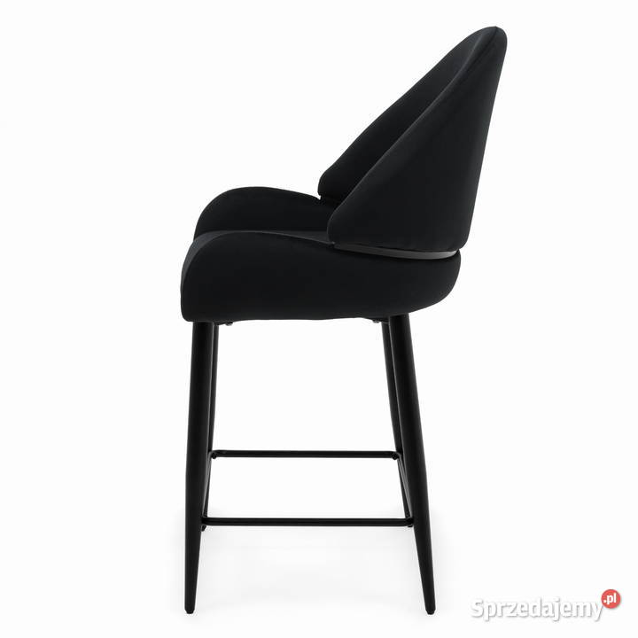 Hoker Tapicerowany Bergamo Czarny Wysyłka 24H Tarchały Małe