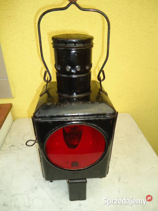 Kolekcjonerska lampa kolejowa sygnalizacyjna Pozostałe małopolskie