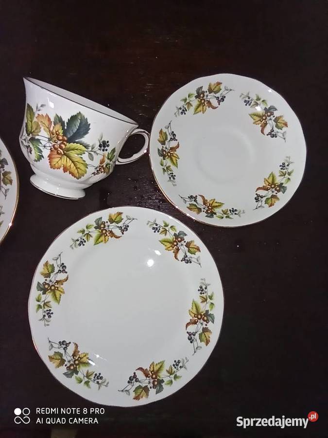 Filiżanka z talerzykiem deserowym pomorskie