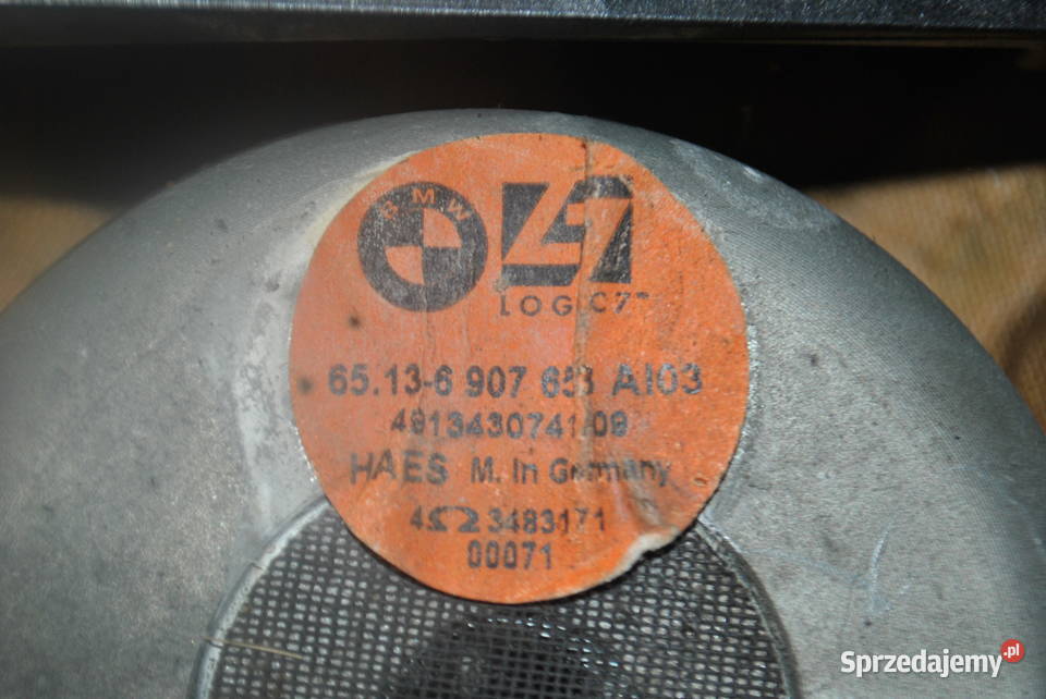 Głośnik niskotonowy TOP HI FI DSP LOGIC 7 BMW Poręba