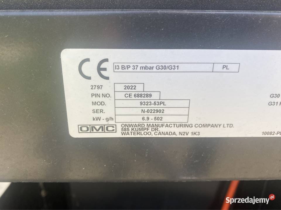Grill gazowy Broil King 932353 3 palniki mało lubelskie Zamość