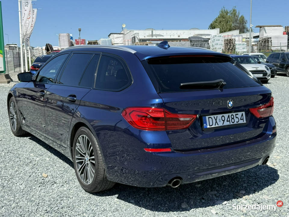 BMW 518 518D 150 mHEV 2020r Sport Line serwis asystent pasa ruchu dolnośląskie Wojkowice