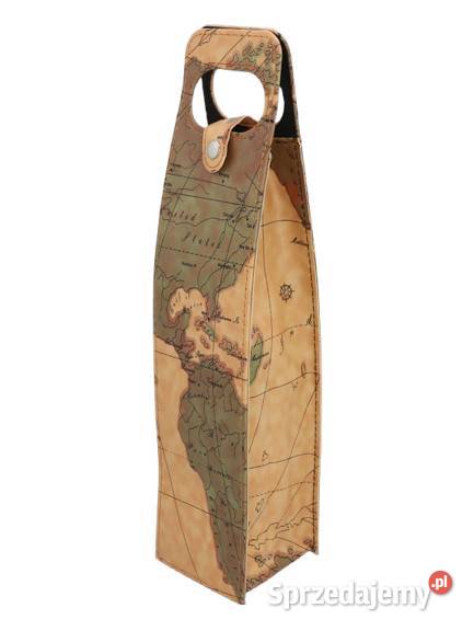 Torba na Wino Mapa Świata Ozdobne Etui na Pozostałe Ostrowy nad Okszą