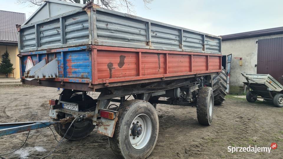 Zestaw przyczep d55 autosan nieuszkodzony łódzkie Idzikowice sprzedam