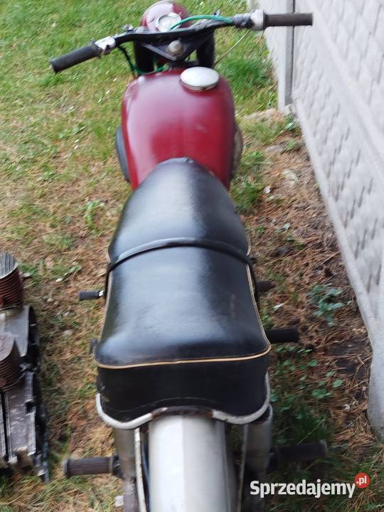 MZ 1253 z dokumentami dkw RT 125 MZ ES Radomsko