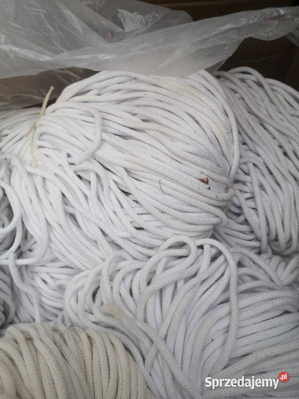 sznurki bawełniane 5mm łódzkie