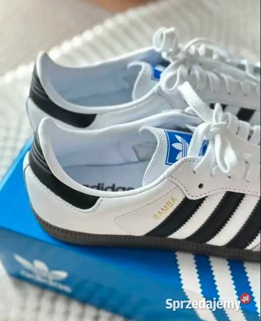 Adidas originals SAMBA OG Cloud White Core Black Warszawa