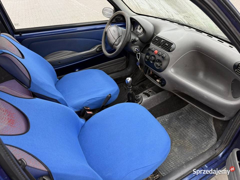 Fiat Seicento 12 Benzyna Oszczedny Dynamiczny nieuszkodzony Seicento Motoryzacja sprzedam