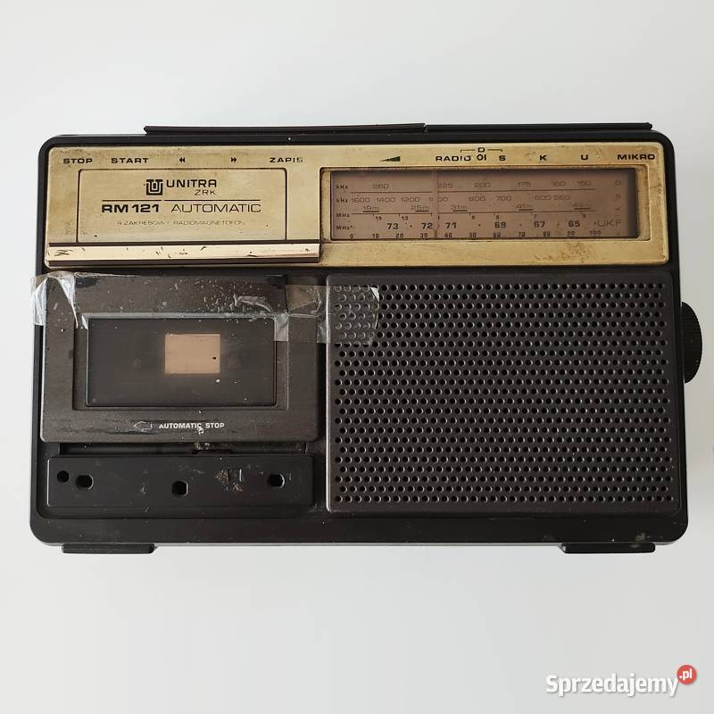 Radiomagnetofon UNITRA ZRK Kasprzak RM 121 Jasionów